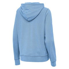 NHL St. Louis Blues Antigua Women's Justice Pullover Hoodie - Heather Blue