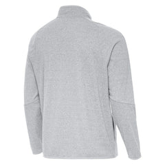 NHL St. Louis Blues Antigua Certain Tri-Blend Quarter-Zip Top - Heather Gray