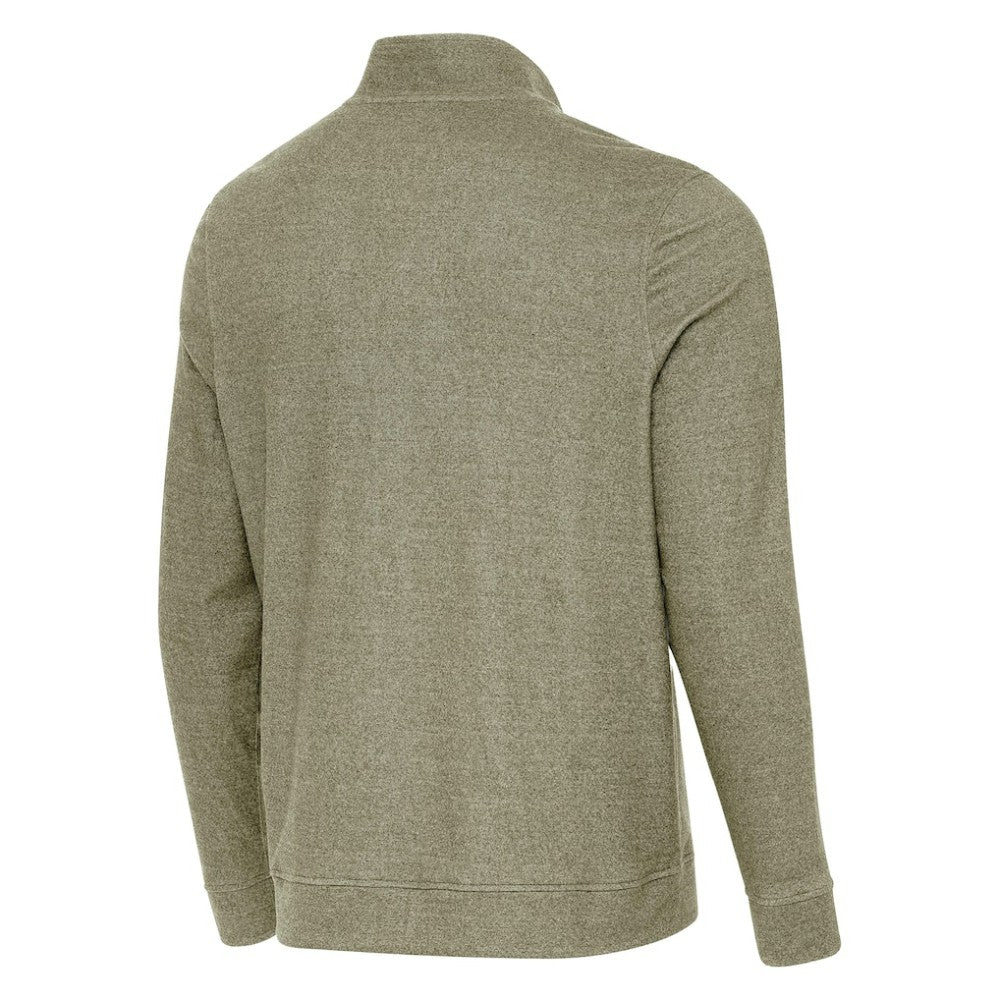 NHL St. Louis Blues Antigua Subtle Quarter-Zip Sweatshirt - Olive