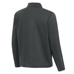 NHL Boston Bruins Antigua Twist Quarter-Zip Pullover Jacket - Pewter