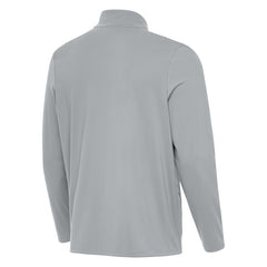 NHL Boston Bruins Antigua Perilous Quarter-Zip Sweatshirt - Gray