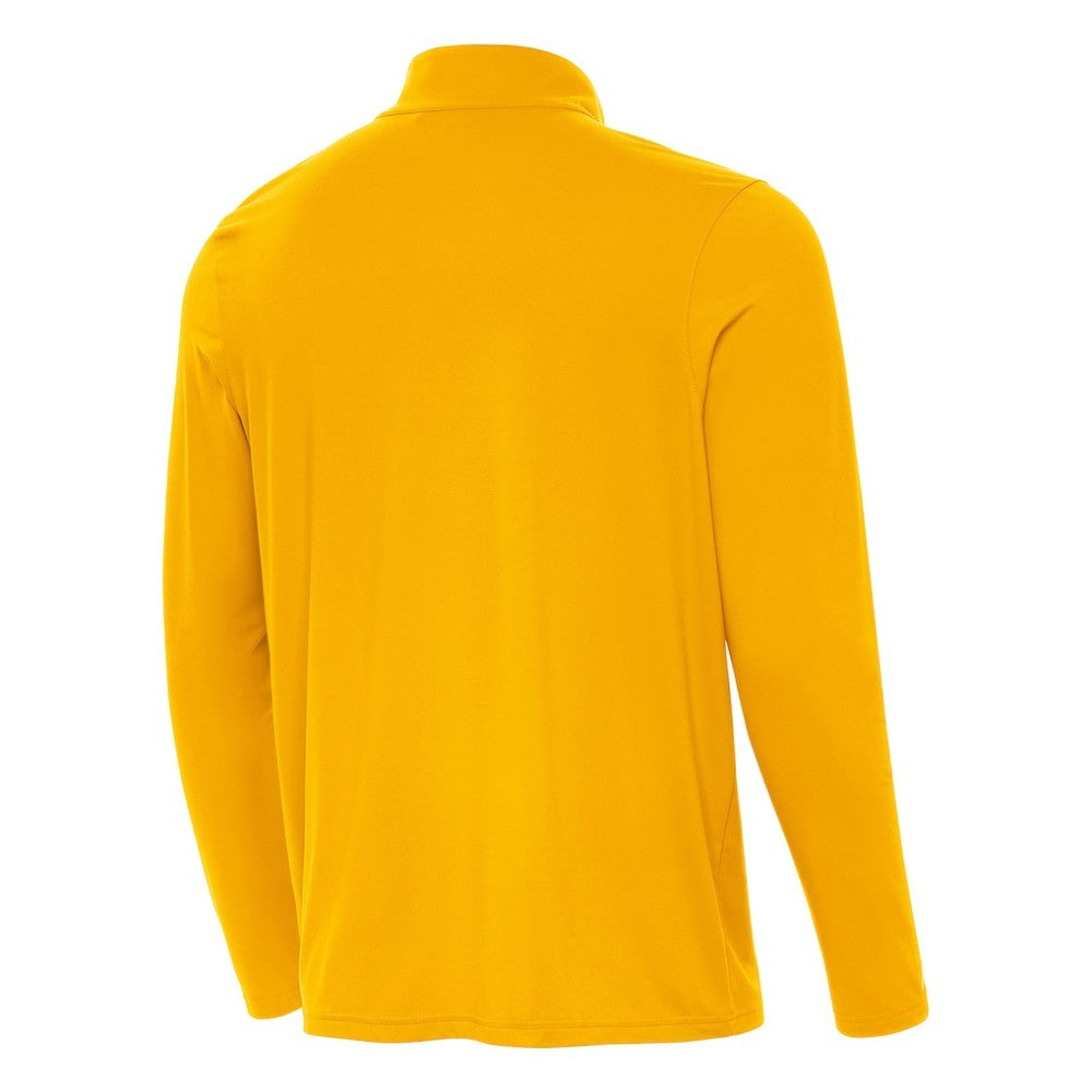NHL Boston Bruins Antigua Intent Quarter-Zip Top - Gold