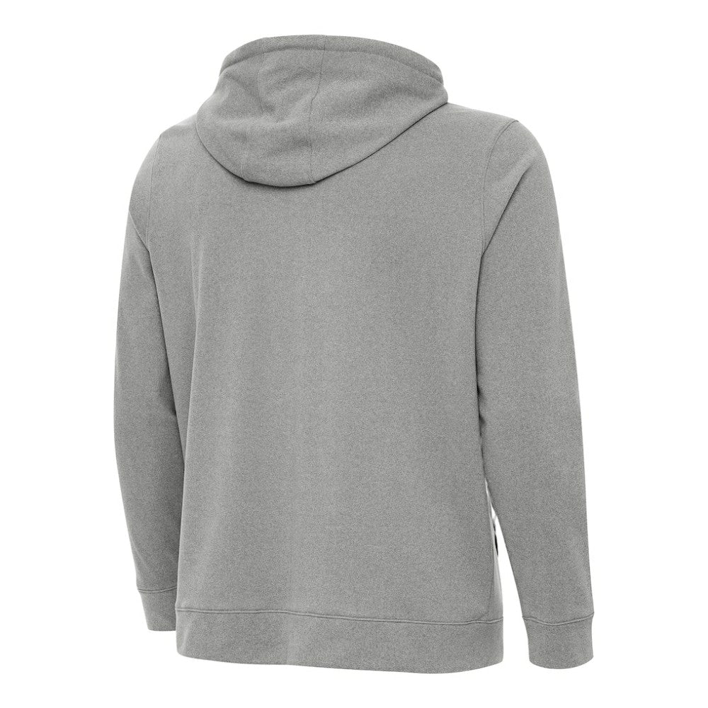 NHL Boston Bruins Antigua Effortless Full-Zip Hoodie - Heather Gray