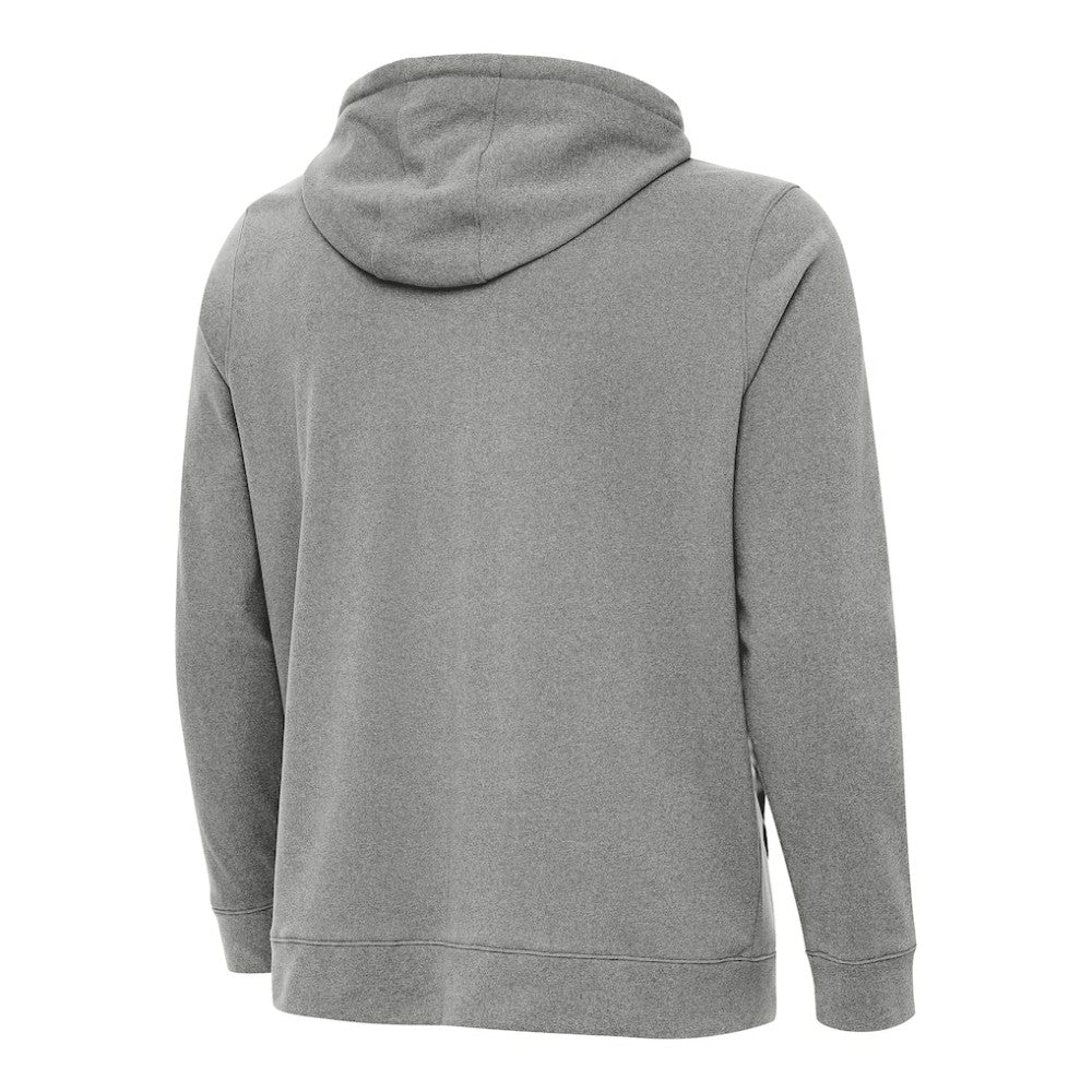 NHL St. Louis Blues Antigua Effortless Full-Zip Hoodie - Heather Black
