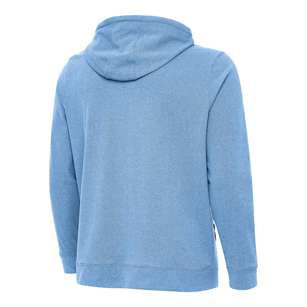 NHL St. Louis Blues Antigua Effortless Full-Zip Hoodie - Heather Blue