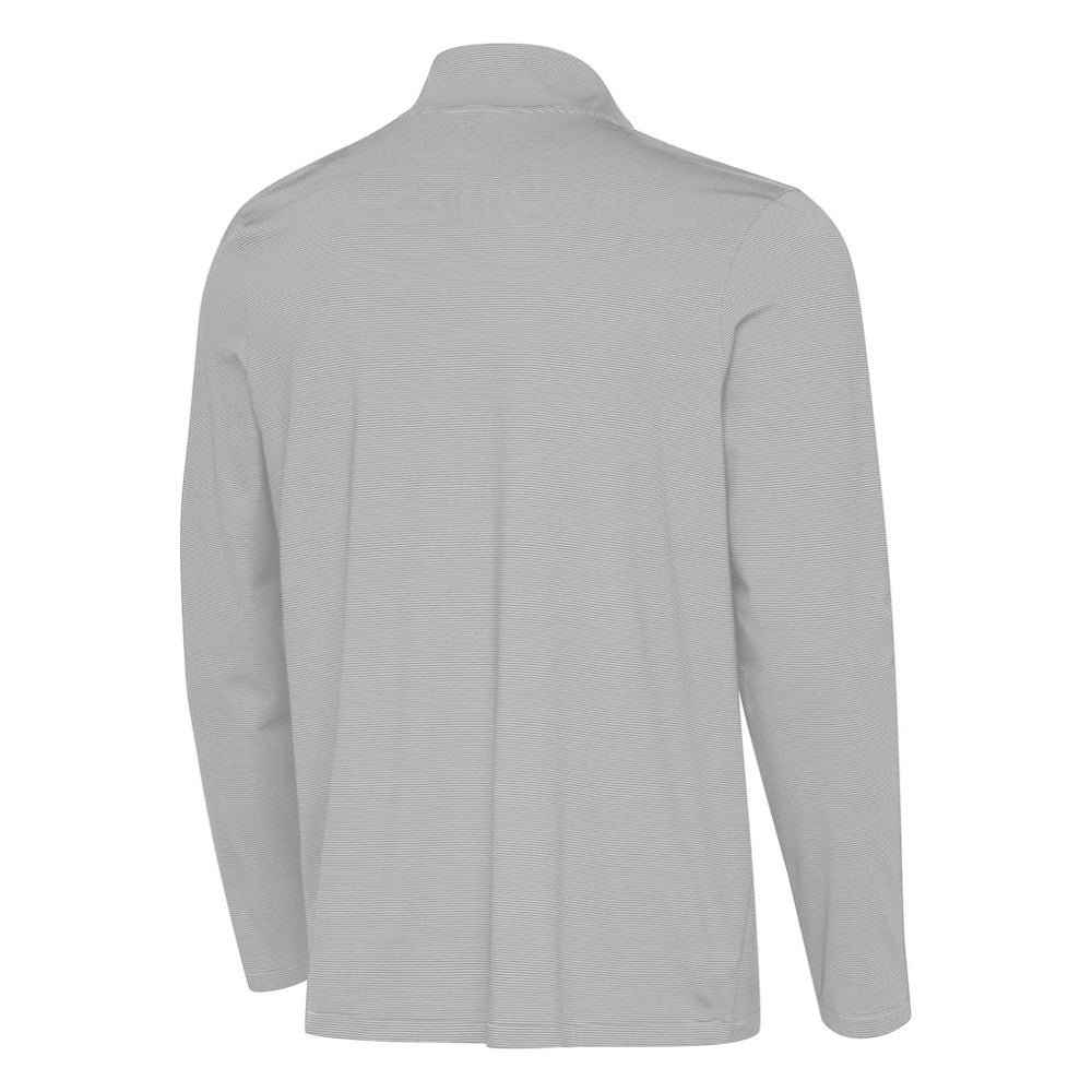 NHL Boston Bruins Antigua Twine Quarter-Zip Pullover - Gray