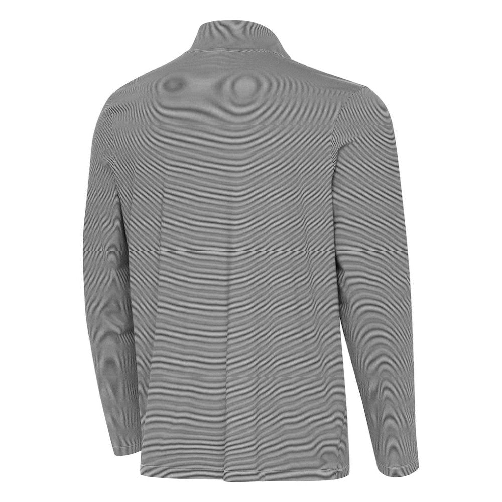 NHL Boston Bruins Antigua Twine Quarter-Zip Pullover - Black