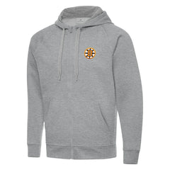 NHL Boston Bruins Antigua Victory Full-Zip Hoodie - Heather Gray