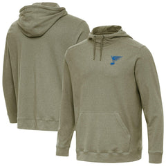 NHL St. Louis Blues Antigua Cloud Pullover Hoodie - Olive
