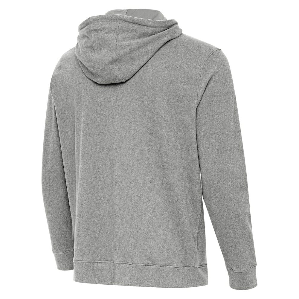 NHL Boston Bruins Antigua Cloud Pullover Hoodie - Heather Black