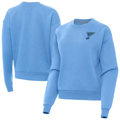 NHL St. Louis Blues Antigua Women's Victory Pullover Sweatshirt - Blue