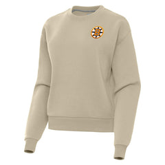 NHL Boston Bruins Antigua Women's Victory Pullover Sweatshirt - Olive