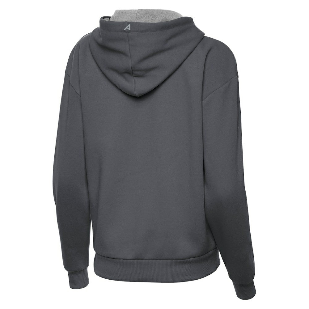 NHL Boston Bruins Antigua Women's Victory Pullover Hoodie - Charcoal