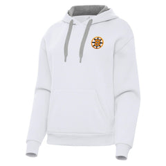 NHL Boston Bruins Antigua Women's Victory Pullover Hoodie - White