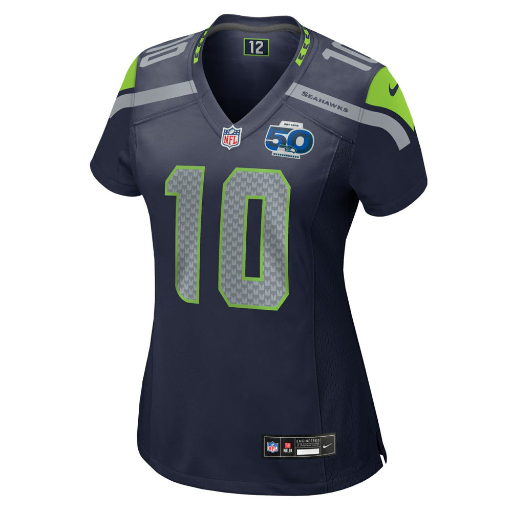 Cooper Kupp Seattle Seahawks Women's Team 50th Season Game Jersey College Navy