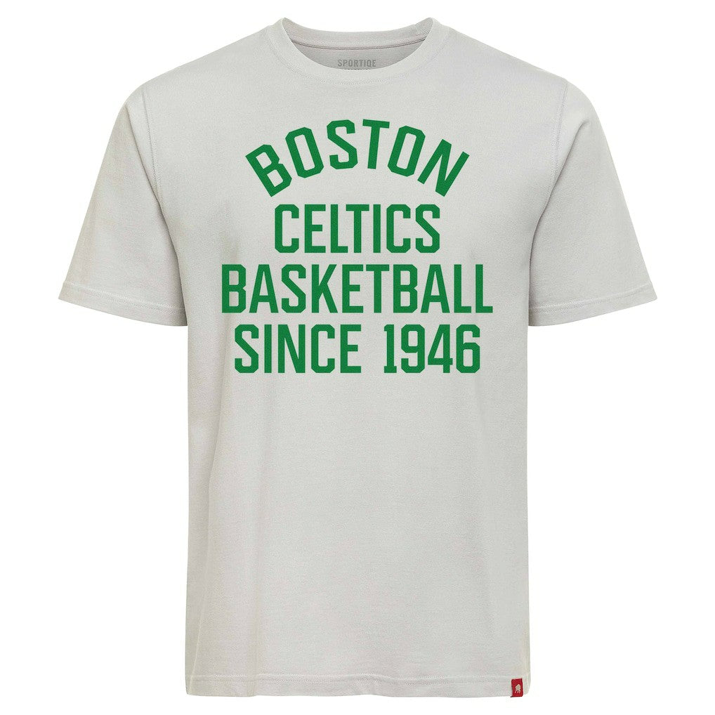 Boston Celtics Sportiqe Unisex Genuine Issue Collection Duke T-Shirt Gray
