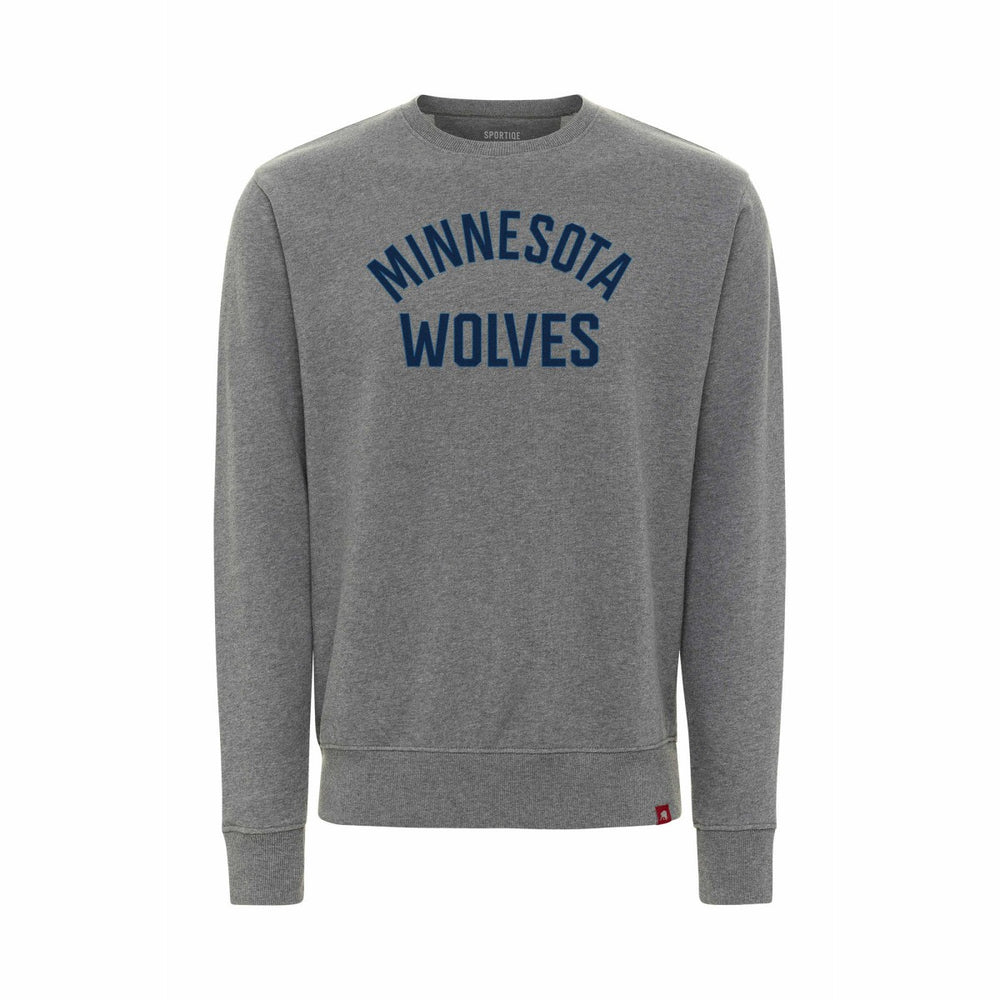 Minnesota Timberwolves Sportiqe Unisex Genuine Issue Collection Biltmore Sweatshirt Gray