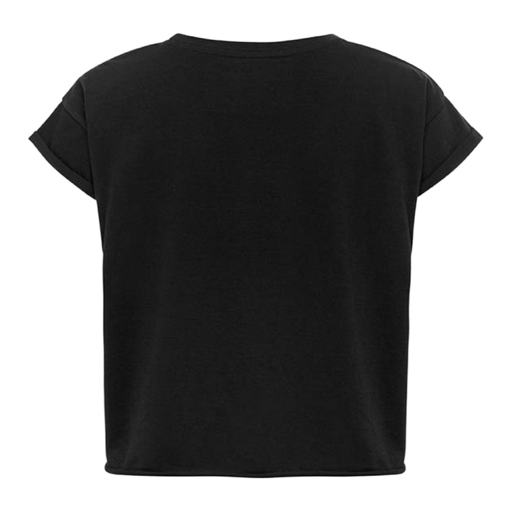 Phoenix Suns Sportiqe Women's Cropped Genuine Issue Collection Alana T-Shirt Black