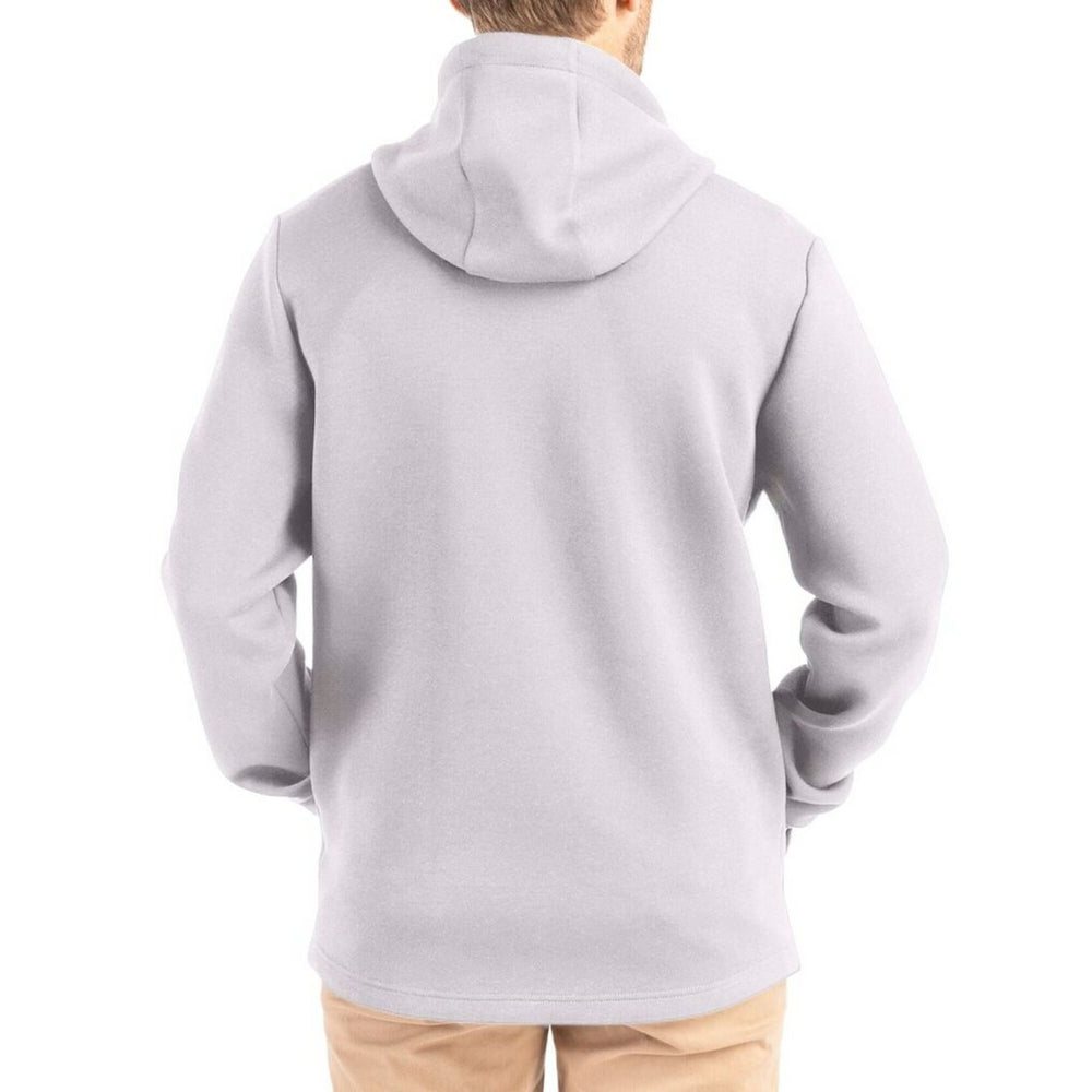 San Francisco 49ers Cutter & Buck Roam Epic Comfort Recycled Full-Zip Hoodie Jacket Gray
