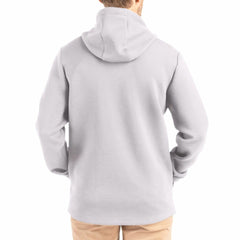 Tampa Bay Buccaneers Cutter & Buck Roam Epic Comfort Recycled Full-Zip Hoodie Jacket Gray