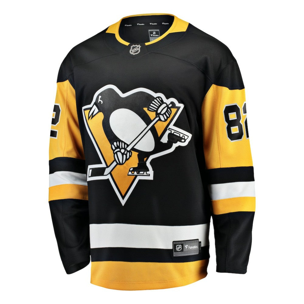 NHL Caleb Jones Pittsburgh Penguins Fanatics Home Breakaway Jersey - Black