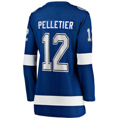 NHL Jakob Pelletier Tampa Bay Lightning Fanatics Women's Home Breakaway Jersey - Blue