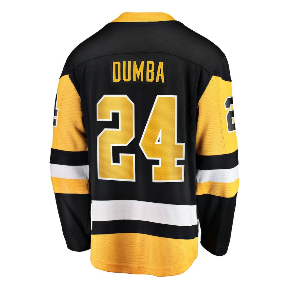 NHL Matt Dumba Pittsburgh Penguins Fanatics Home Breakaway Jersey - Black