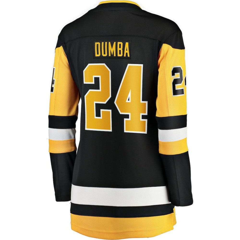 NHL Matt Dumba Pittsburgh Penguins Fanatics Women's Home Breakaway Jersey - Black