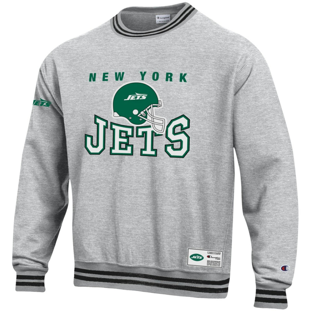 New York Jets Champion Reverse Weave Fleece Sweatshirt Gray
