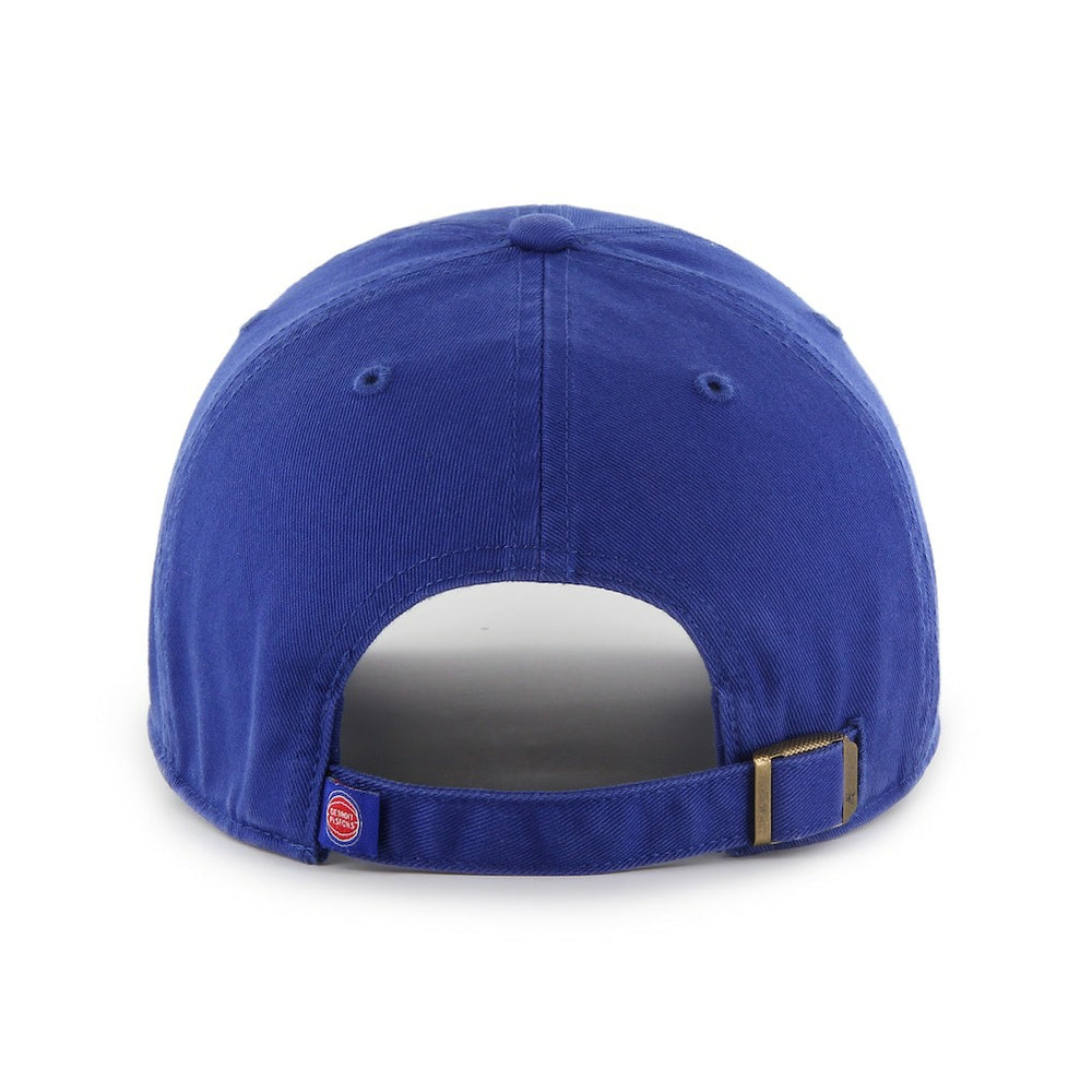 Detroit Pistons '47 Alternate Core Logo Clean Up Adjustable Hat Royal