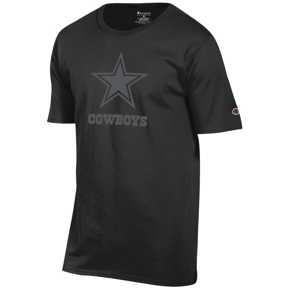 Dallas Cowboys Champion Tonal Logo T-Shirt Black