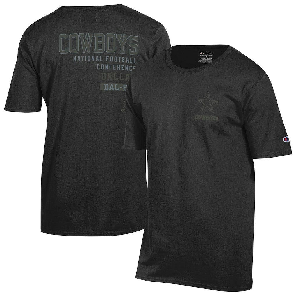 Dallas Cowboys Champion Tonal Logo T-Shirt Black