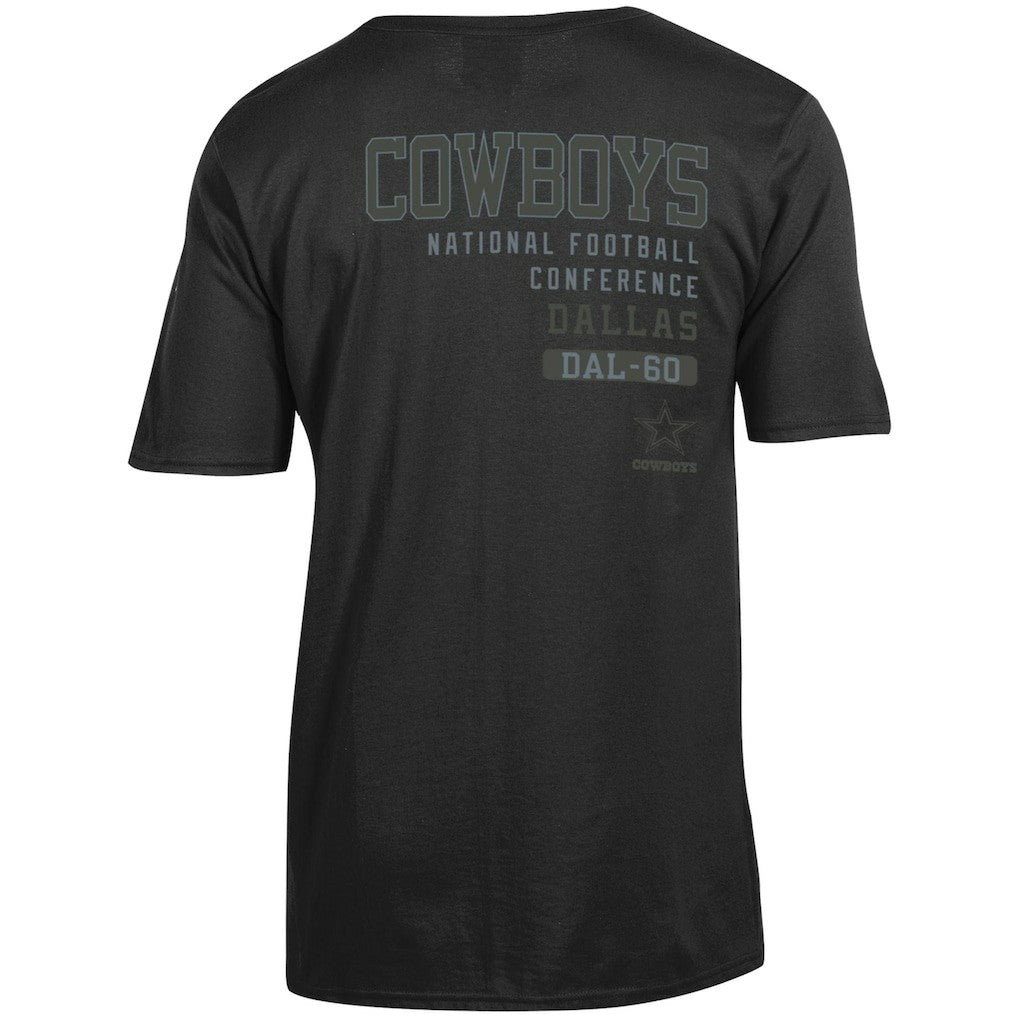 Dallas Cowboys Champion Tonal Logo T-Shirt Black