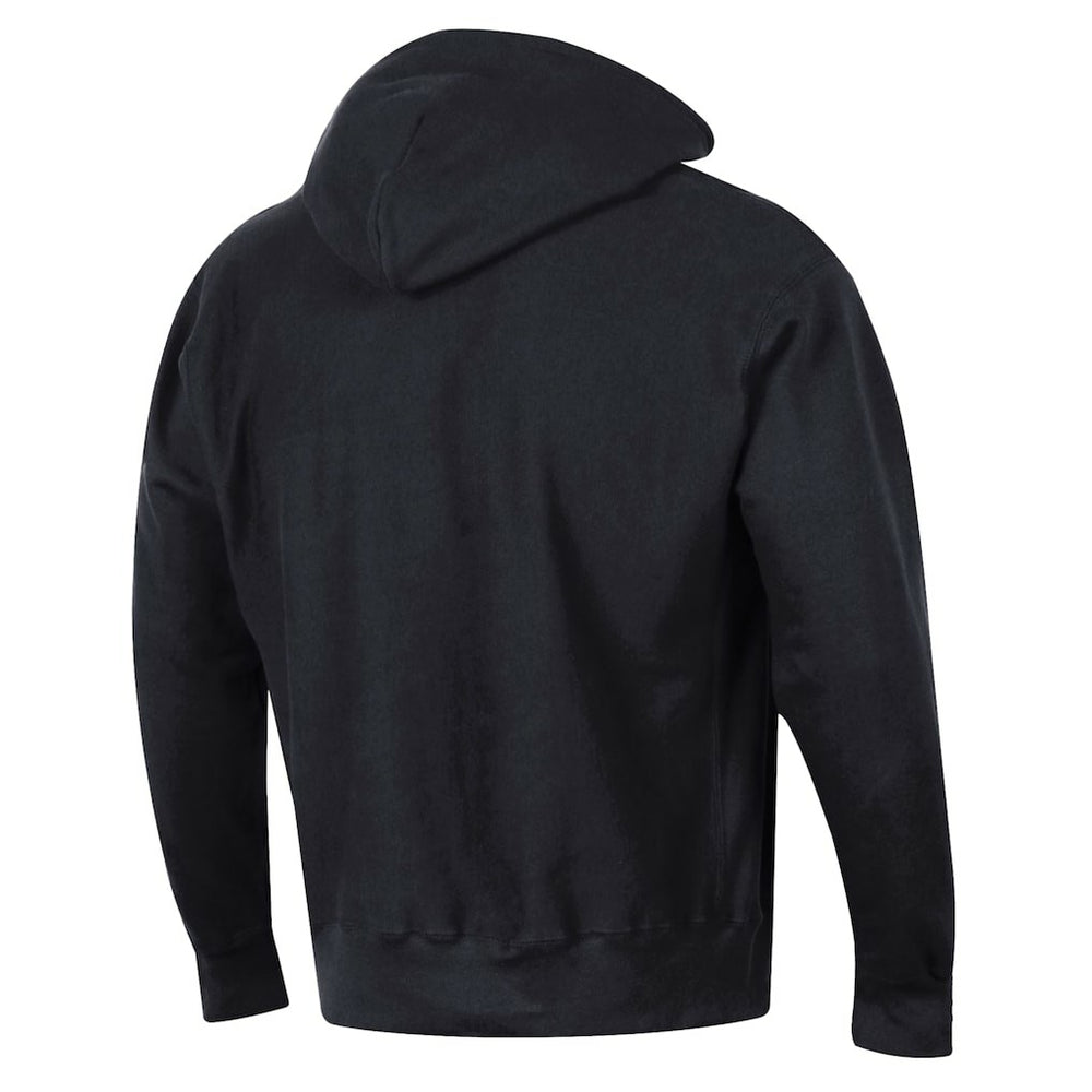 Washington Commanders Champion Tonal Reverse Weave Fleece Hoodie Black