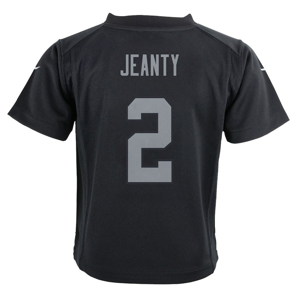 Ashton Jeanty Las Vegas Raiders Preschool Team Player Game Jersey Black