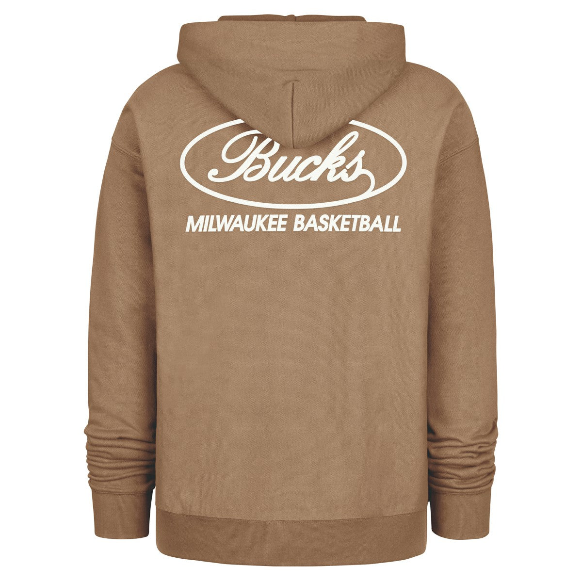 Milwaukee Bucks '47 Triple Double Foundation Premium Hoodie Sweatshirt Khaki