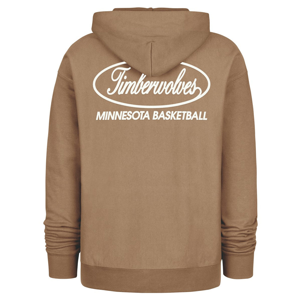 Minnesota Timberwolves '47 Triple Double Foundation Premium Hoodie Sweatshirt Khaki