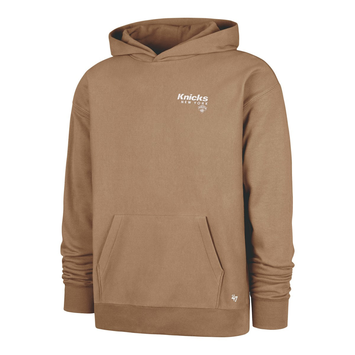 New York Knicks '47 Triple Double Foundation Premium Hoodie Sweatshirt Khaki