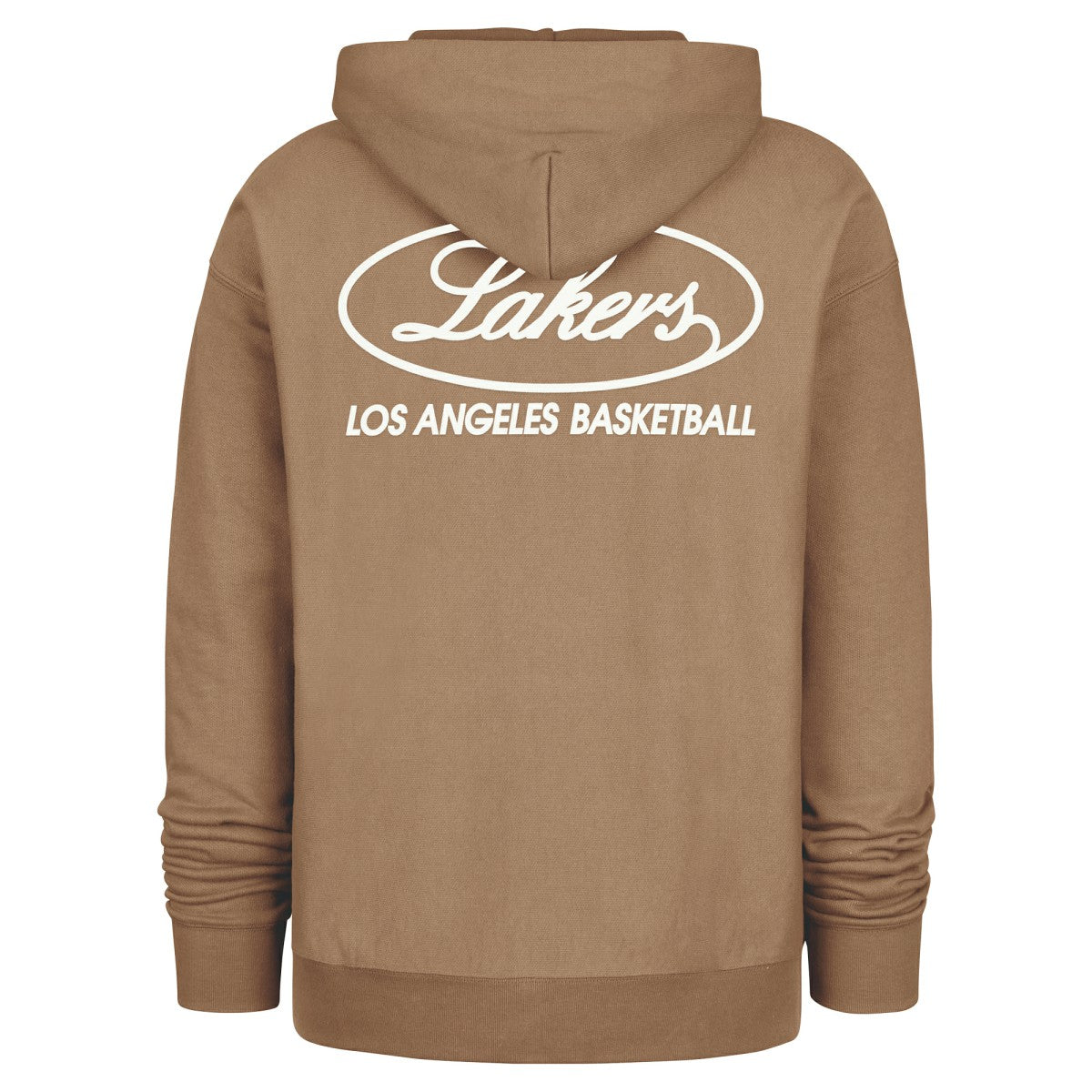 Los Angeles Lakers '47 Triple Double Foundation Premium Hoodie Sweatshirt Khaki