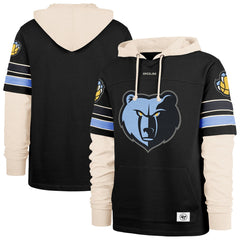 Memphis Grizzlies '47 Split Zone Cornerback Duo Hoodie Black