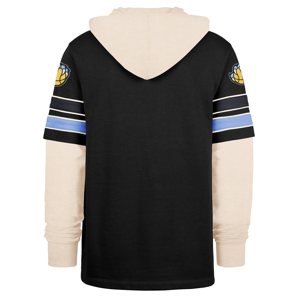 Memphis Grizzlies '47 Split Zone Cornerback Duo Hoodie Black