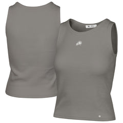 Phoenix Suns '47 Women's Cropped Skyhook Baby Rib Tank Gray