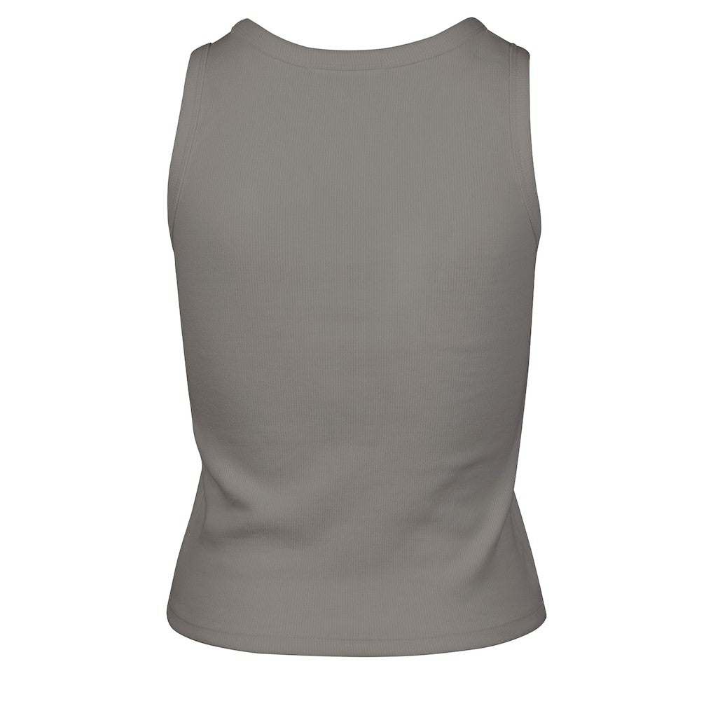 Golden State Warriors '47 Women's Cropped Skyhook Baby Rib Tank Gray
