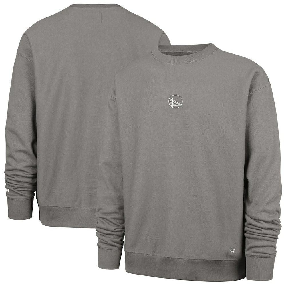 Golden State Warriors '47 Offside Foundation Crew Neck Sweatshirt Gray
