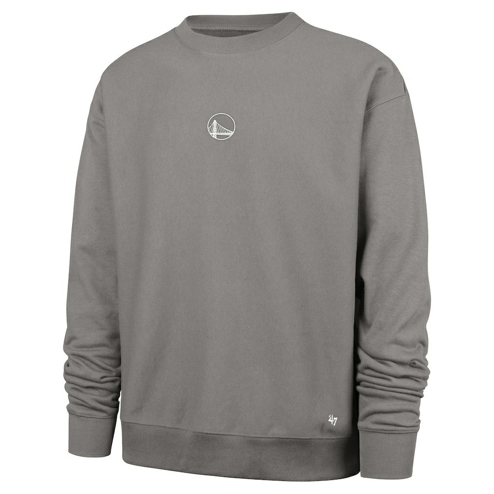 Golden State Warriors '47 Offside Foundation Crew Neck Sweatshirt Gray