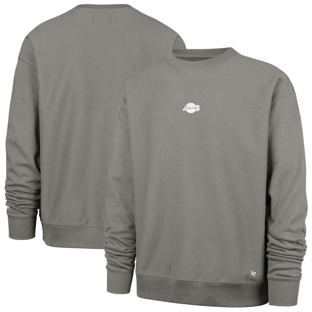 Los Angeles Lakers '47 Offside Foundation Crew Neck Sweatshirt Gray