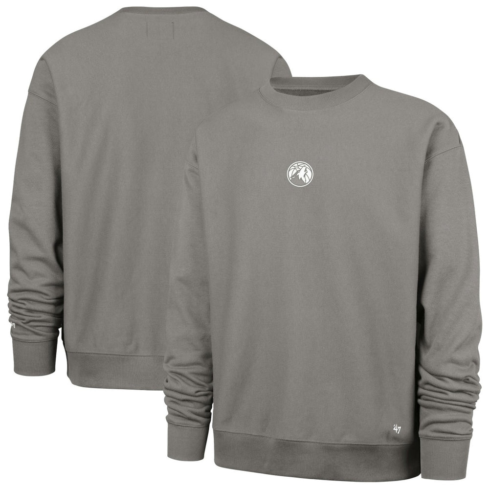 Minnesota Timberwolves '47 Offside Foundation Crew Neck Sweatshirt Gray