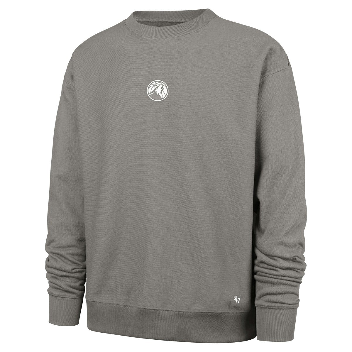 Minnesota Timberwolves '47 Offside Foundation Crew Neck Sweatshirt Gray