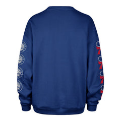 Philadelphia 76ers '47 Women's Go Big Oversized Sweatshirt Royal