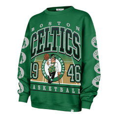 Boston Celtics '47 Women's Go Big Oversized Sweatshirt Kelly Green